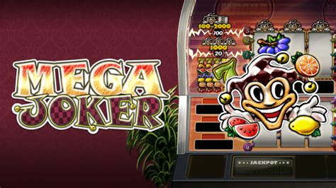 mega jocker|mega joker gratis spill.